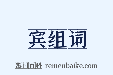 宾组词是什么意思的图片